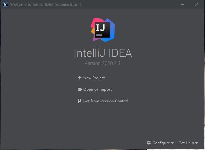 IntelliJ IDEA 2020截图