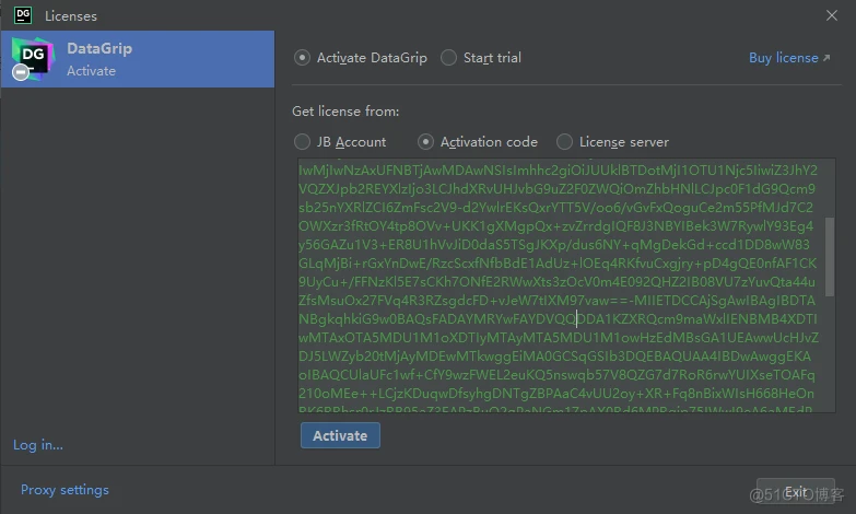 2023年datagrip激活码，激活教程，亲测可用，永久激活_激活码_06
