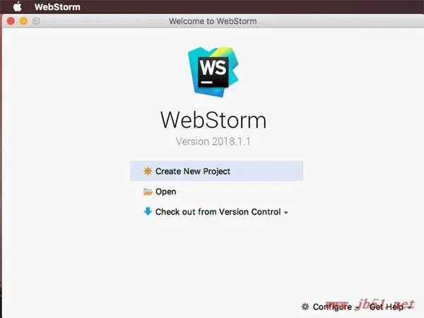JetBrains WebStorm 2018 for Mac激活成功教程版
