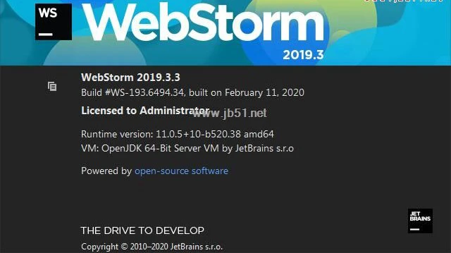 WebStorm 2020.3.3 最新激活教程