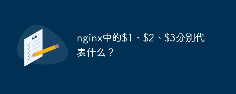 nginx中的$1、$2、$3分别代表什么？-Nginx