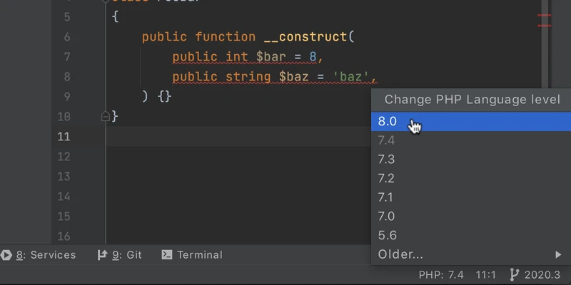 PhpStorm2020.3.3 PhpStorm