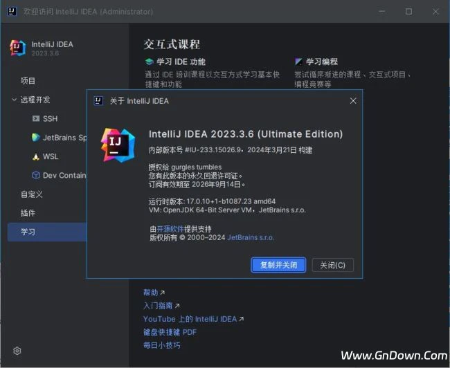 IntelliJ IDEA 2023.3.6 IDea2023中文激活版