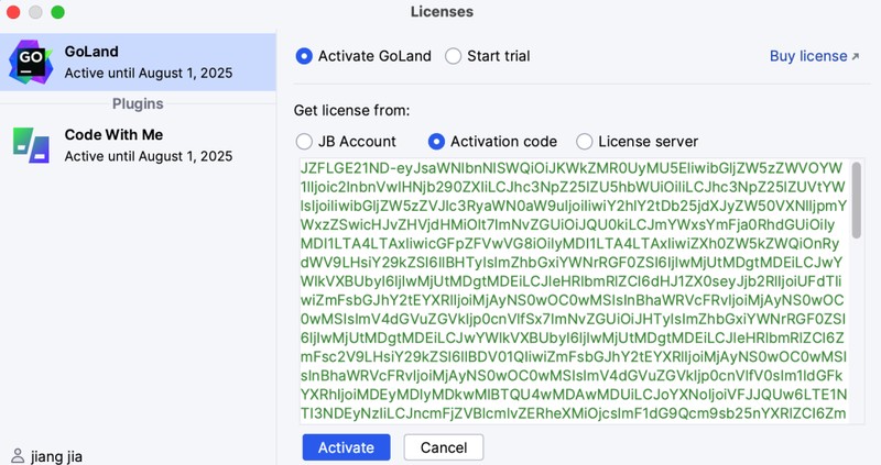 GoLand 2023系列 for Mac 激活补丁注册码 附激活教程，亲测有效
