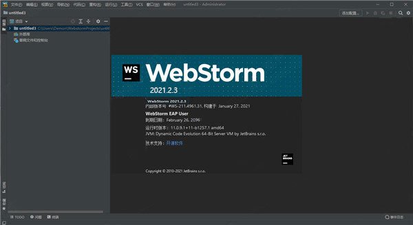 WebStorm2021激活成功教程版图片18