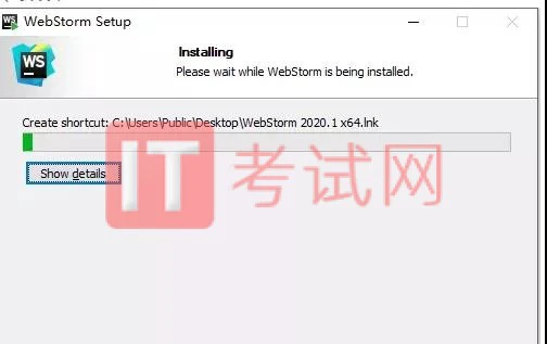 WebStorm2020.1下载及激活成功教程版安装教程8