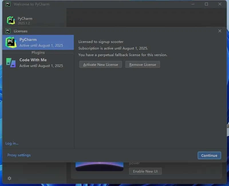 PyCharm激活成功教程