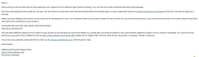 第一次收到的邮件