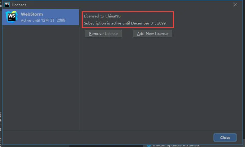 WebStorm 2020.3.3 最新激活教程