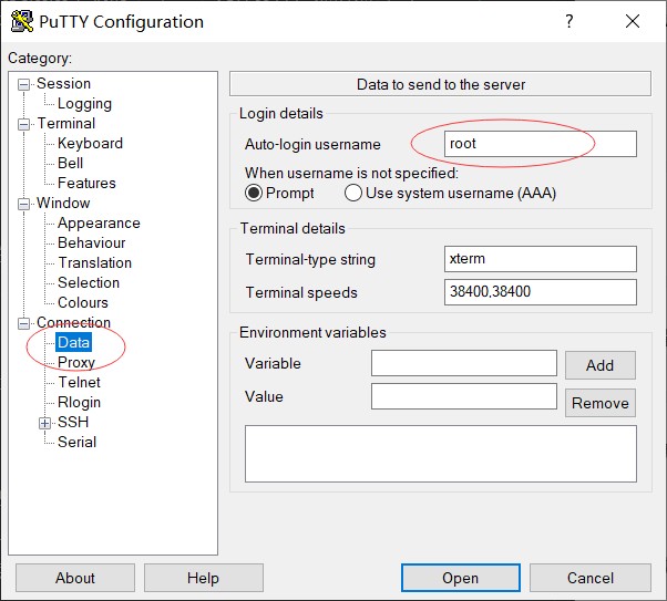 PuTTY pubkey config 1