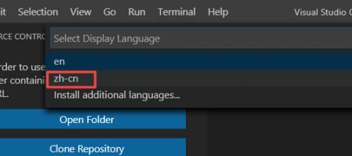 Vscode怎么设置中文?Vscode设置中文方法截图